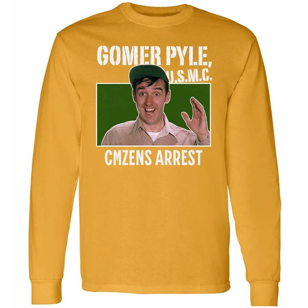 Long Sleeve T-Shirt - W5WTFAK1 - Gold - 13