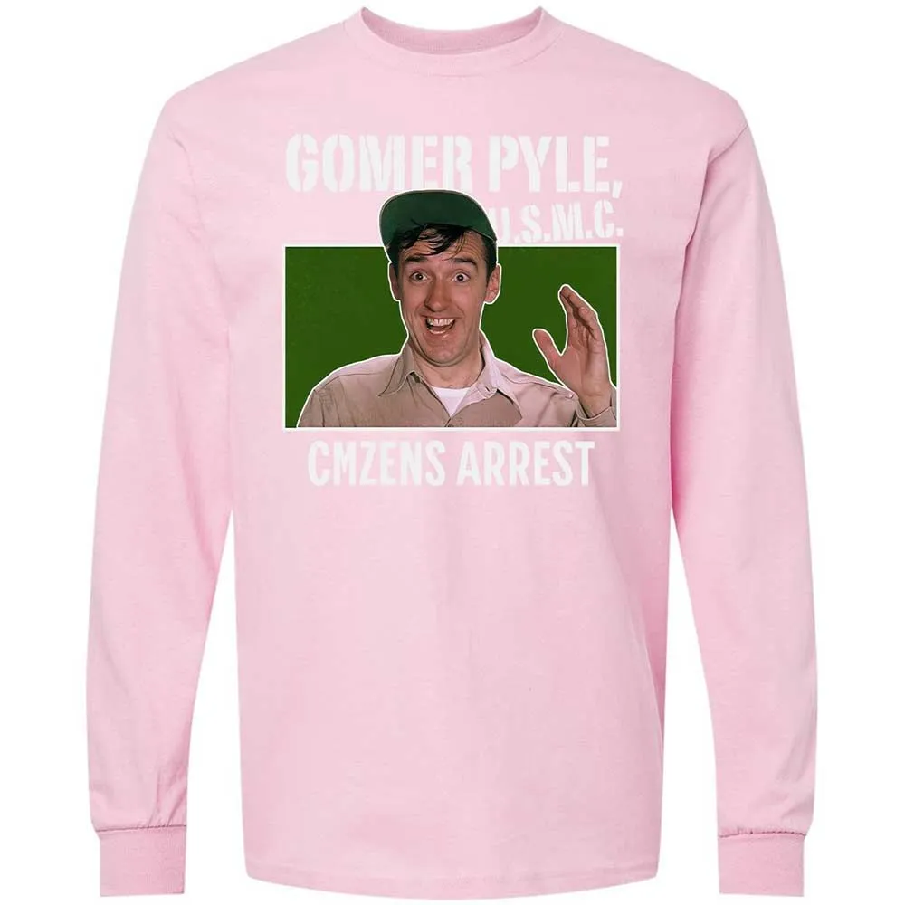 Long Sleeve T-Shirt - W5WTFAK1 - Light Pink - 16