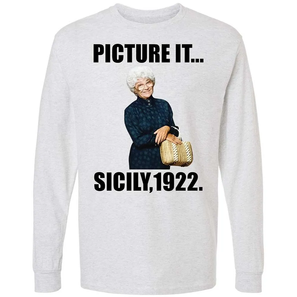 Long Sleeve T-Shirt - AH6J1NFE - Ash - 2