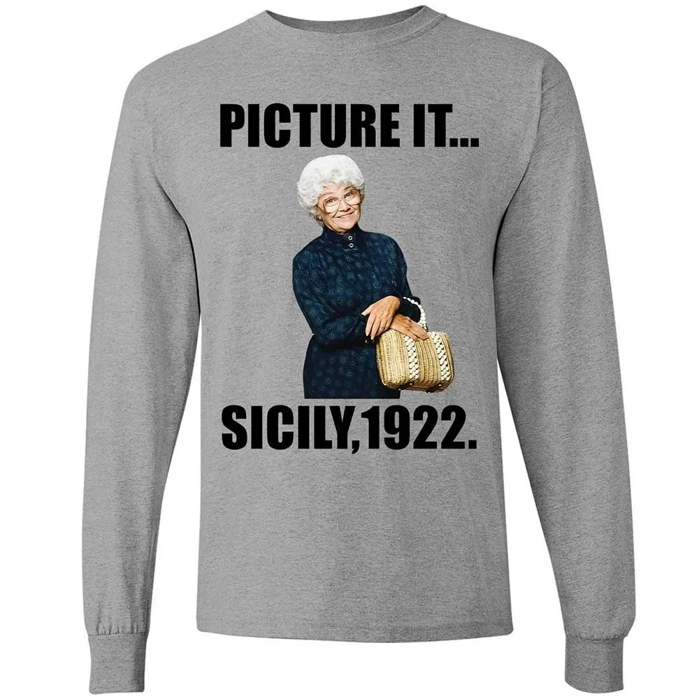 Long Sleeve T-Shirt - AH6J1NFE - Sport Grey - 3