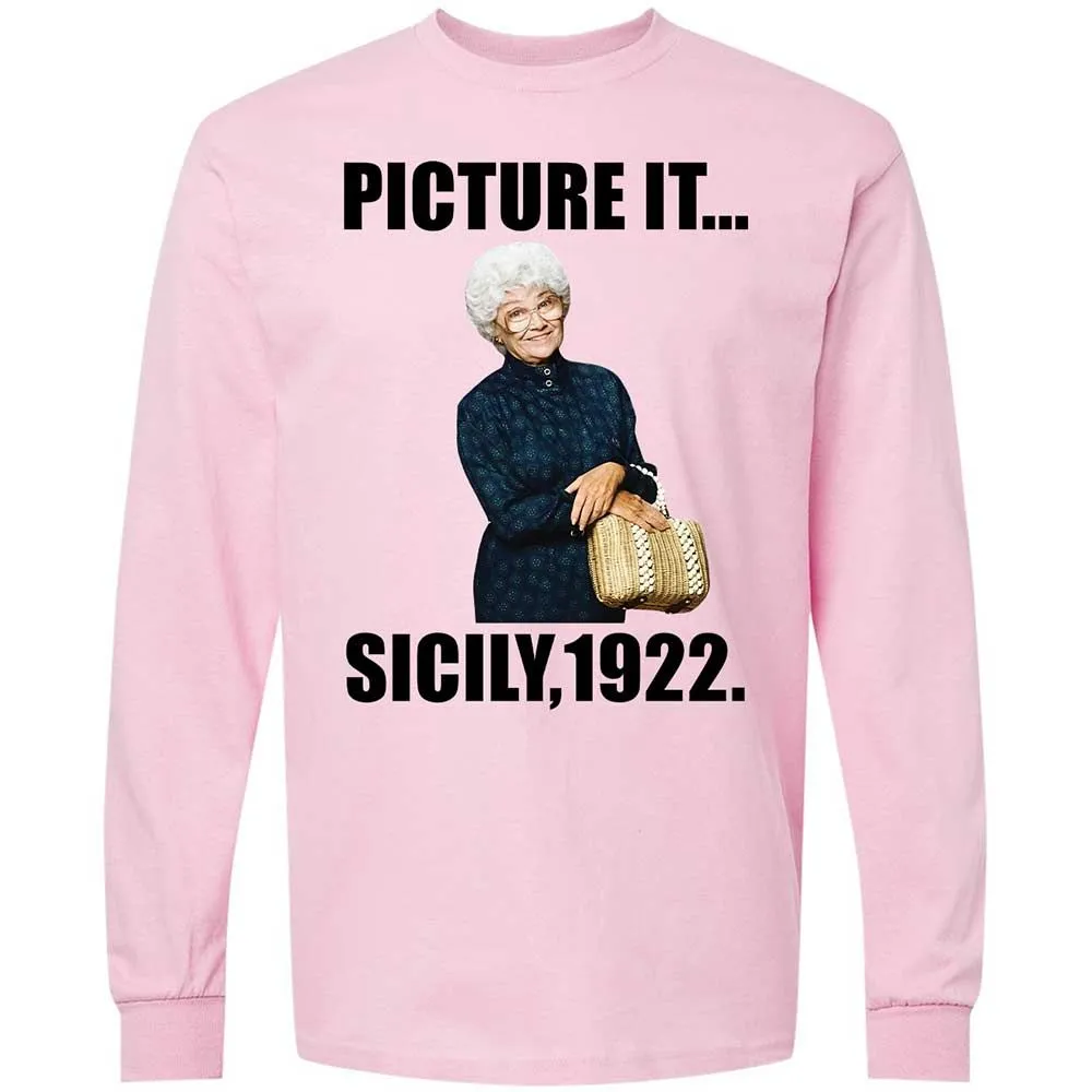 Long Sleeve T-Shirt - AH6J1NFE - Light Pink - 6