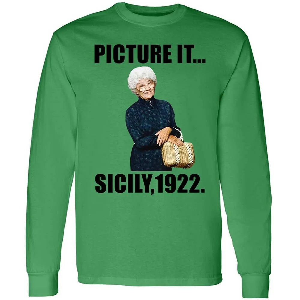 Long Sleeve T-Shirt - AH6J1NFE - Irish Green - 11
