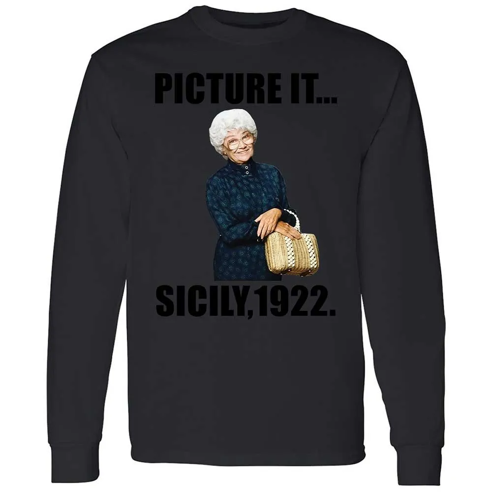 Long Sleeve T-Shirt - AH6J1NFE - Black - 12