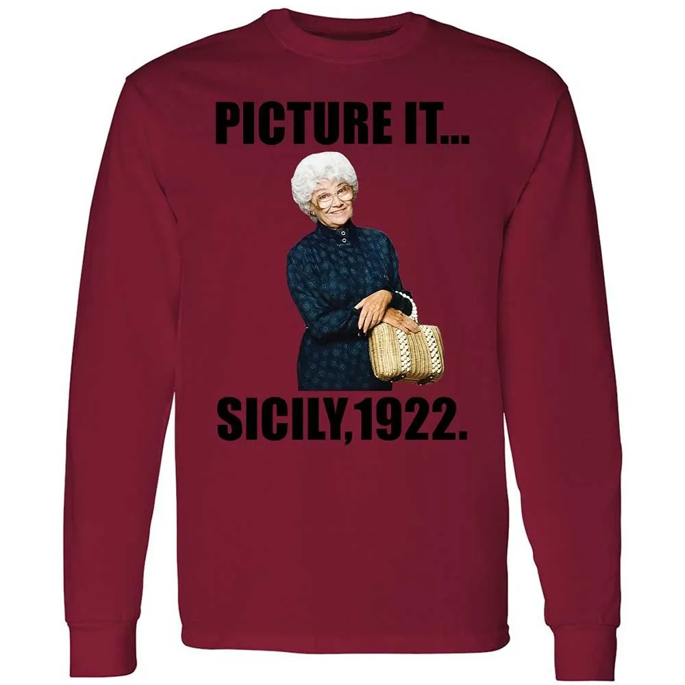 Long Sleeve T-Shirt - AH6J1NFE - Cardinal Red - 17