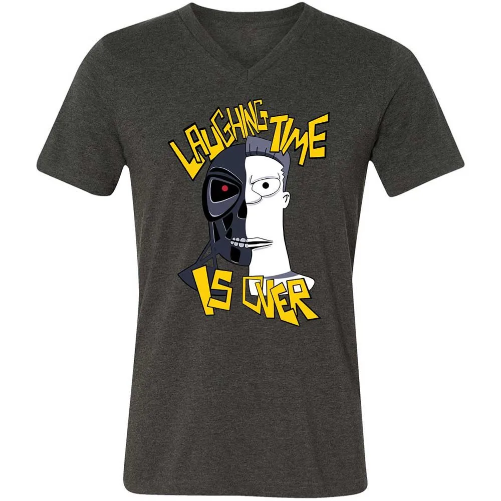 Laughing time is over - Dark Grey Heather - 8