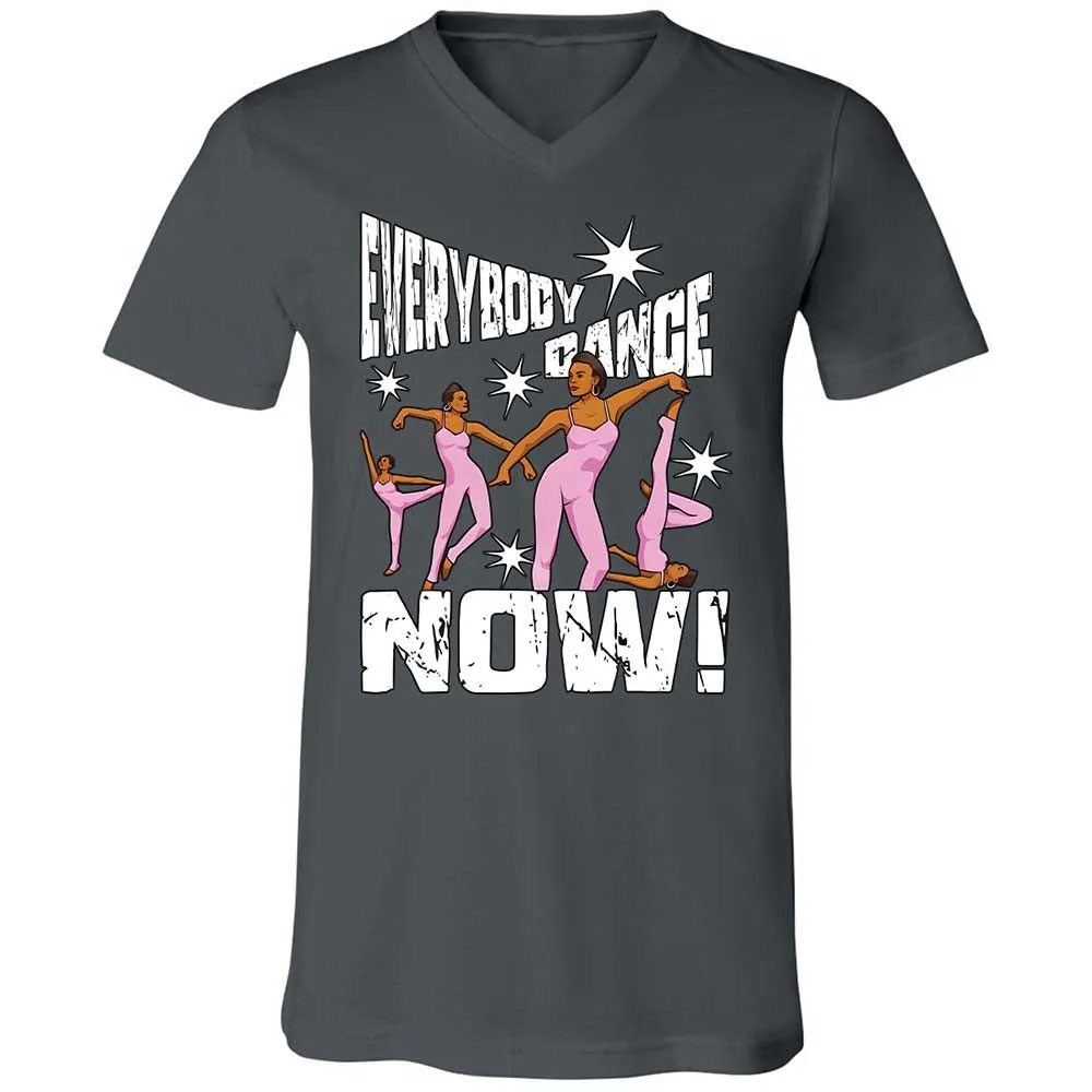 Unisex V-Neck T-Shirt - 9KWT5MVW - Asphalt - 13