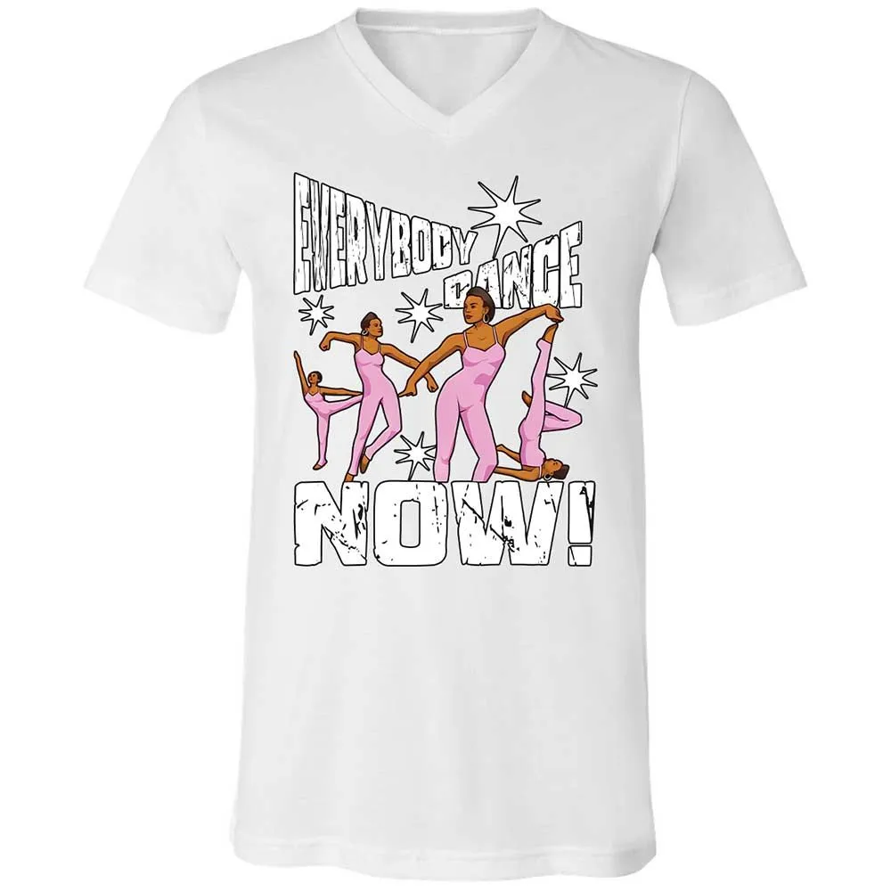 Unisex V-Neck T-Shirt - 9KWT5MVW - White - 16
