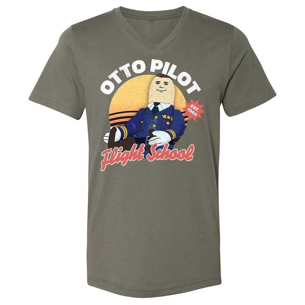 Unisex V-Neck T-Shirt - GW3A8KDK - Military Green - 11