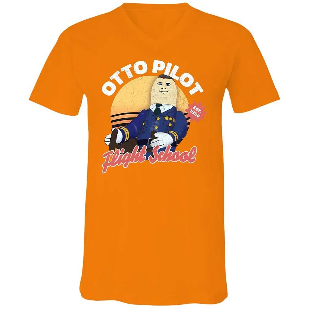 Unisex V-Neck T-Shirt - GW3A8KDK - Orange - 12