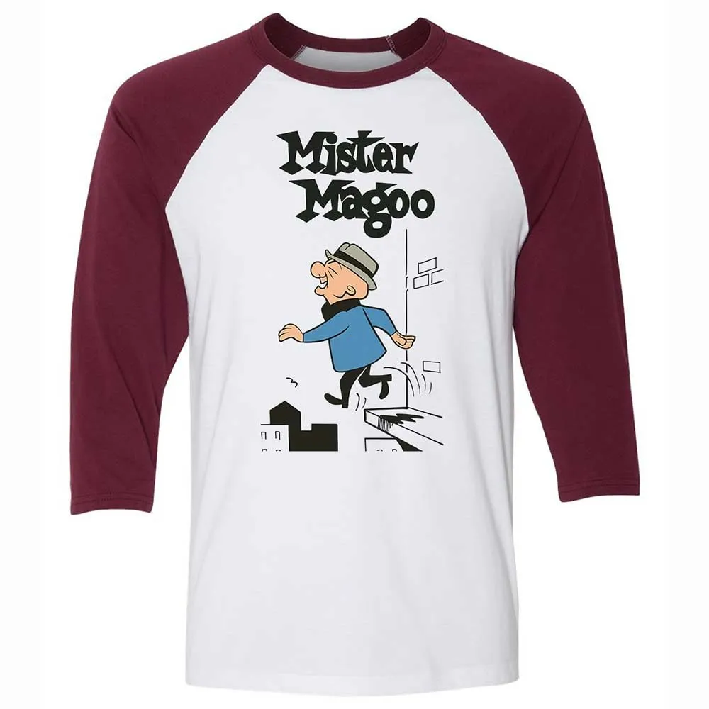 Mr. Magoo - White/Maroon - 7