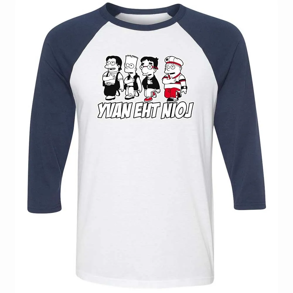 Yvan eht nioj - White/Navy - 8