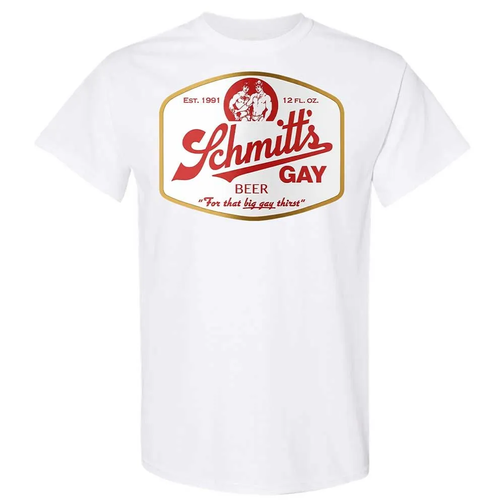 Schmitt's Gay Beer - White - 1
