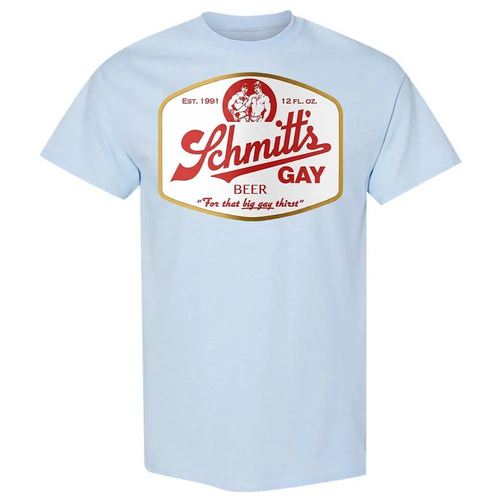 Schmitt's Gay Beer - Light Blue - 6