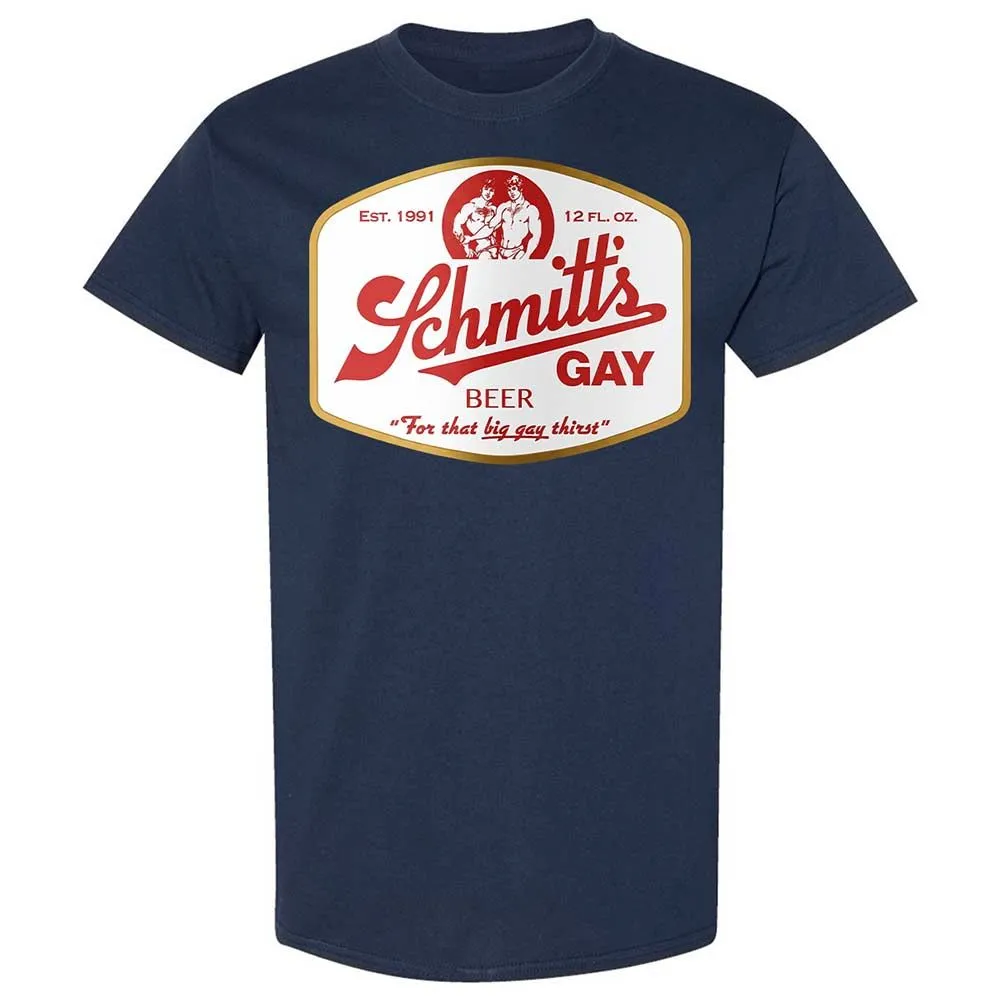 Schmitt's Gay Beer - Navy - 16