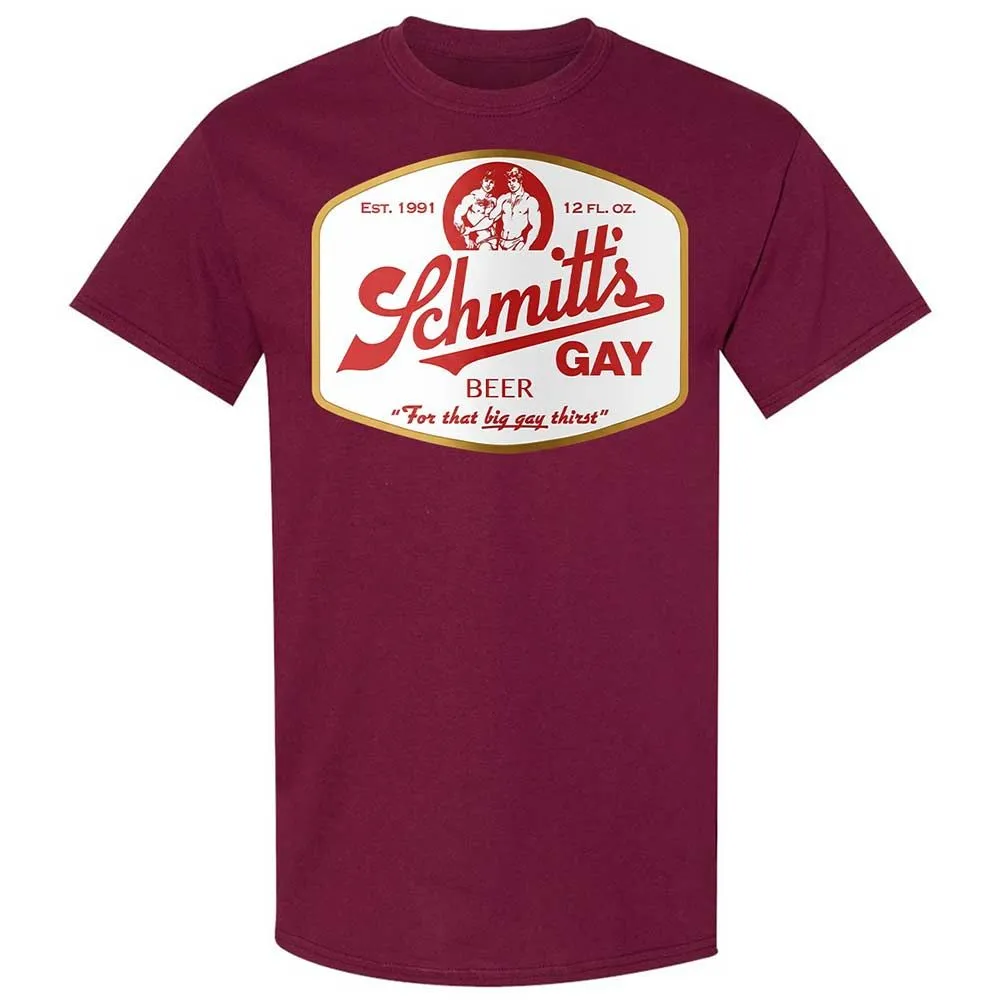 Schmitt's Gay Beer - Maroon - 21