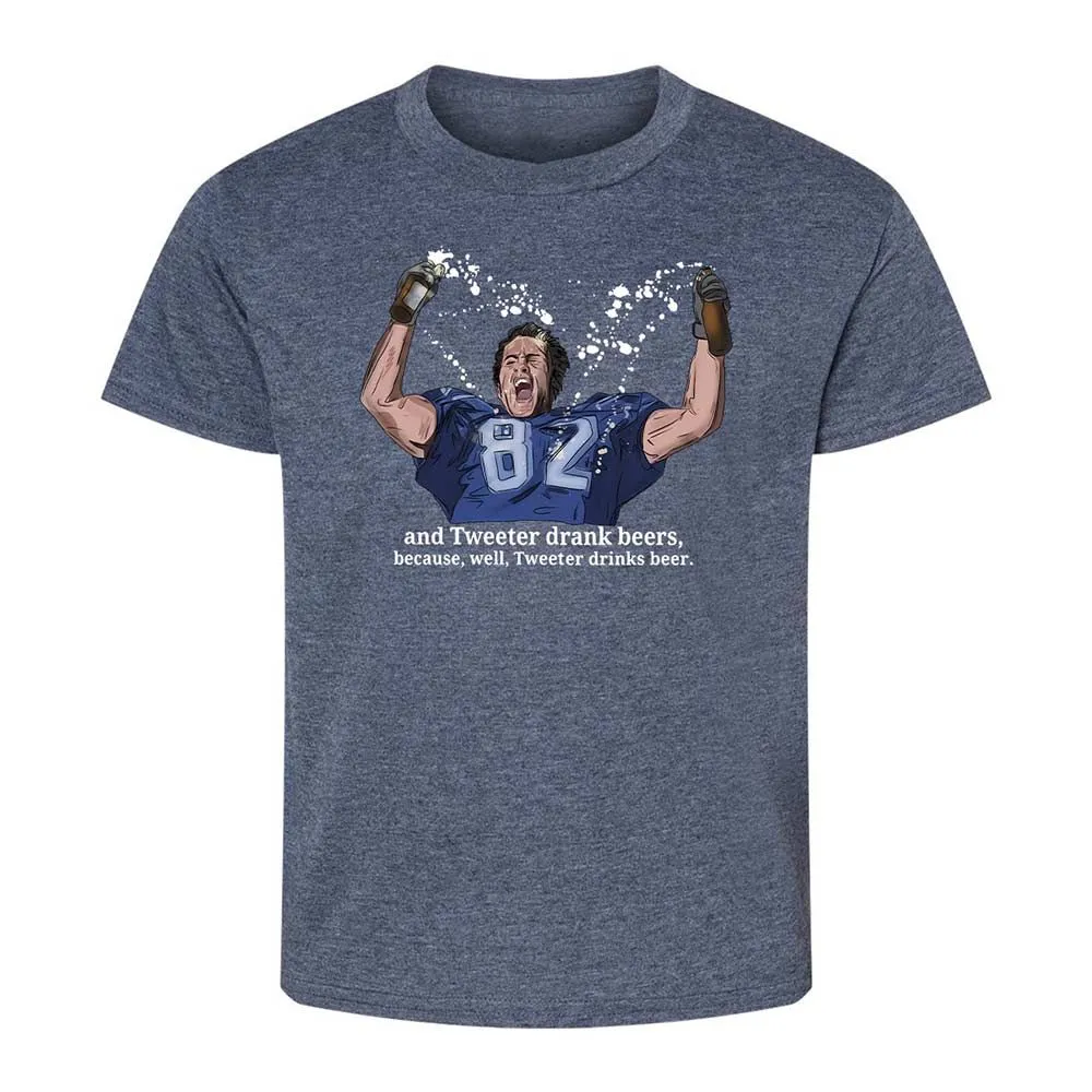 Kids T-Shirt - 3ZGRJ1E8 - Heather Navy - 9