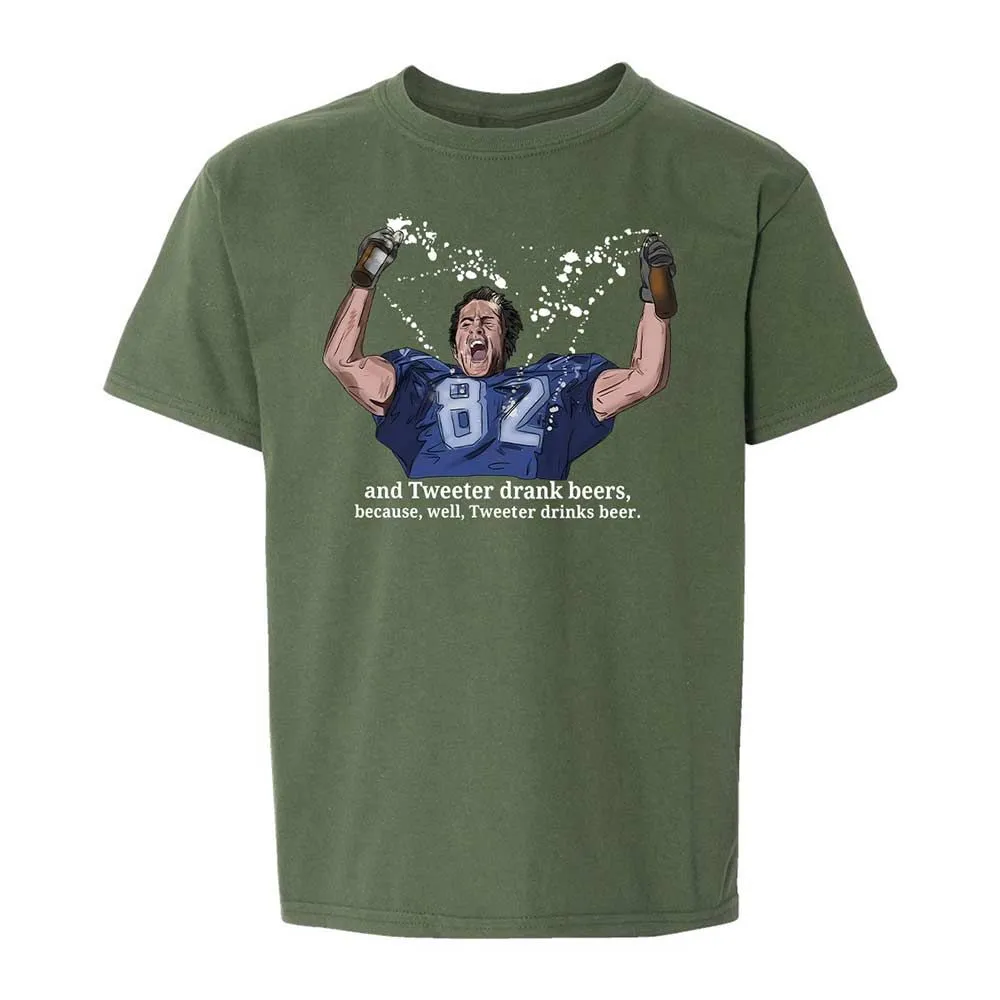 Kids T-Shirt - 3ZGRJ1E8 - Military Green - 19