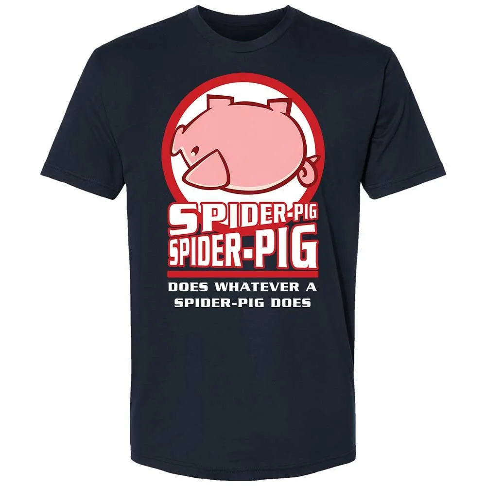 Spider-Pig, Spider-Pig - Midnight Navy - 2