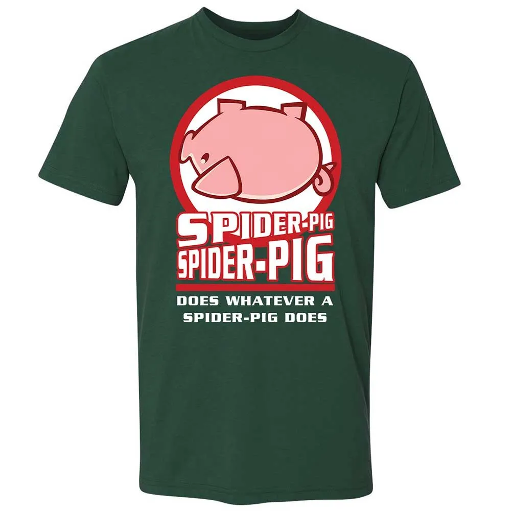 Spider-Pig, Spider-Pig - Forest Green - 3