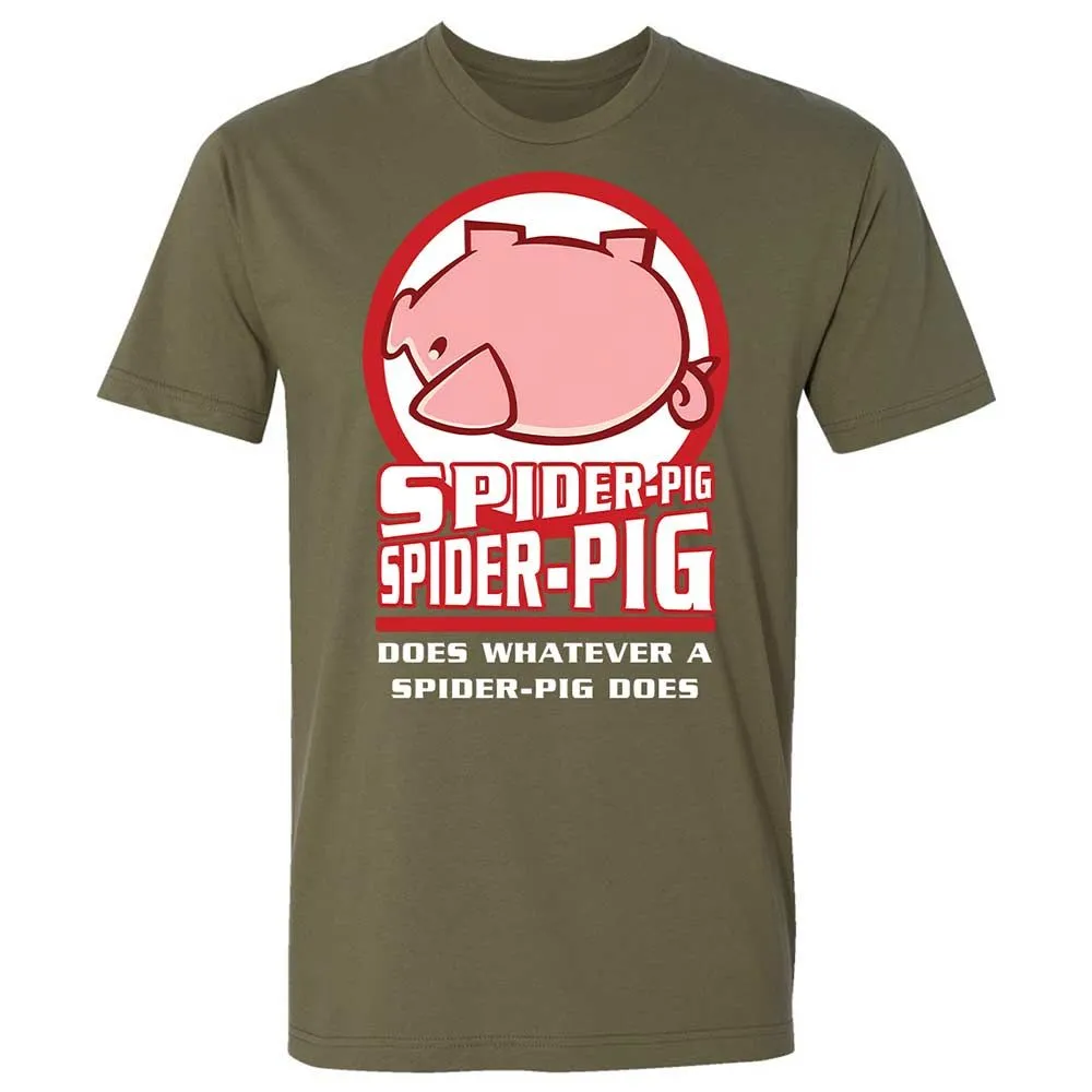Spider-Pig, Spider-Pig - Military Green - 8