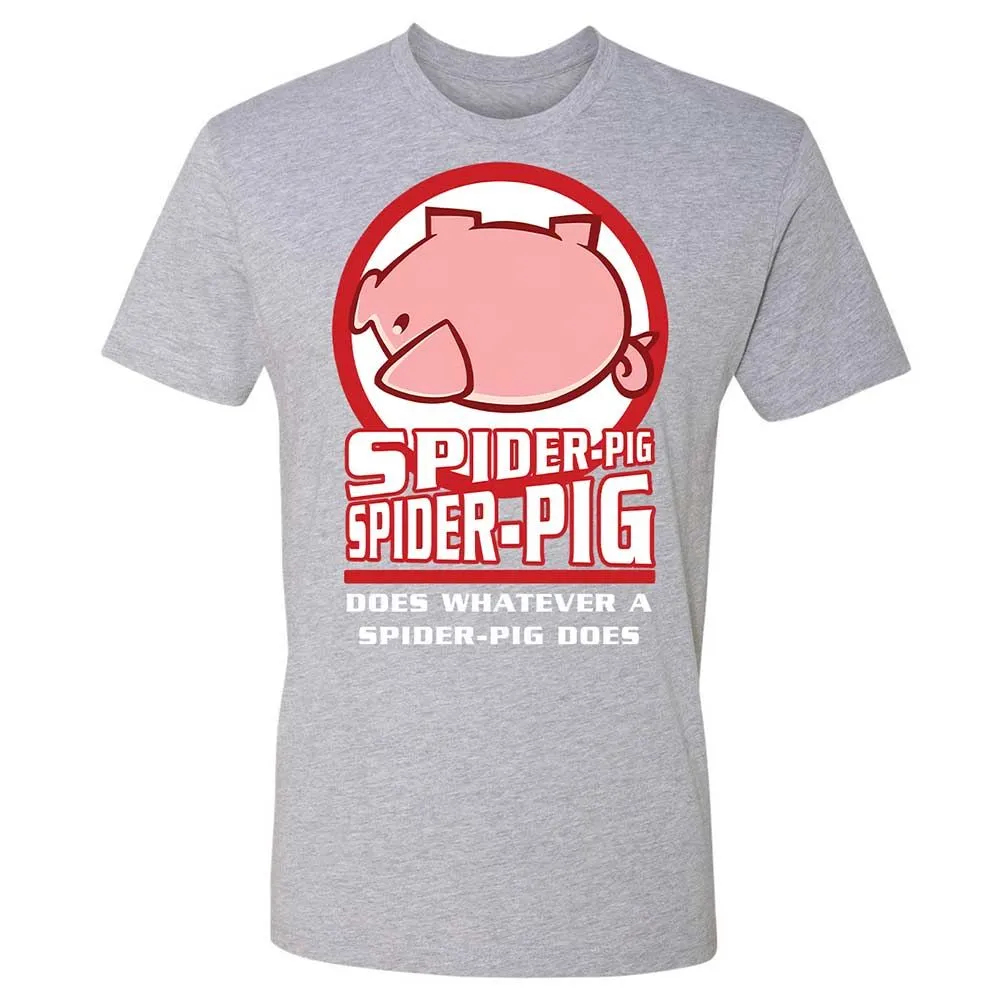 Spider-Pig, Spider-Pig - Heather Grey - 19