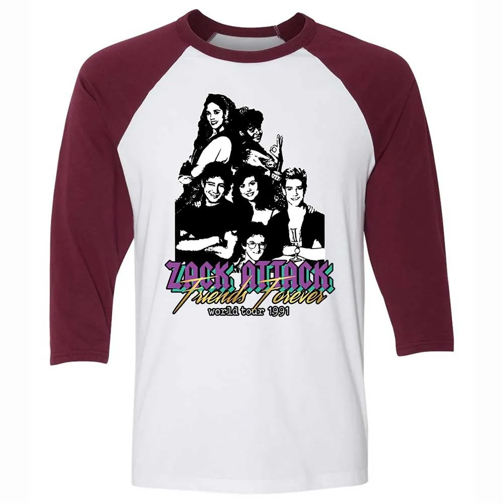 Zack Attack - White/Maroon - 7