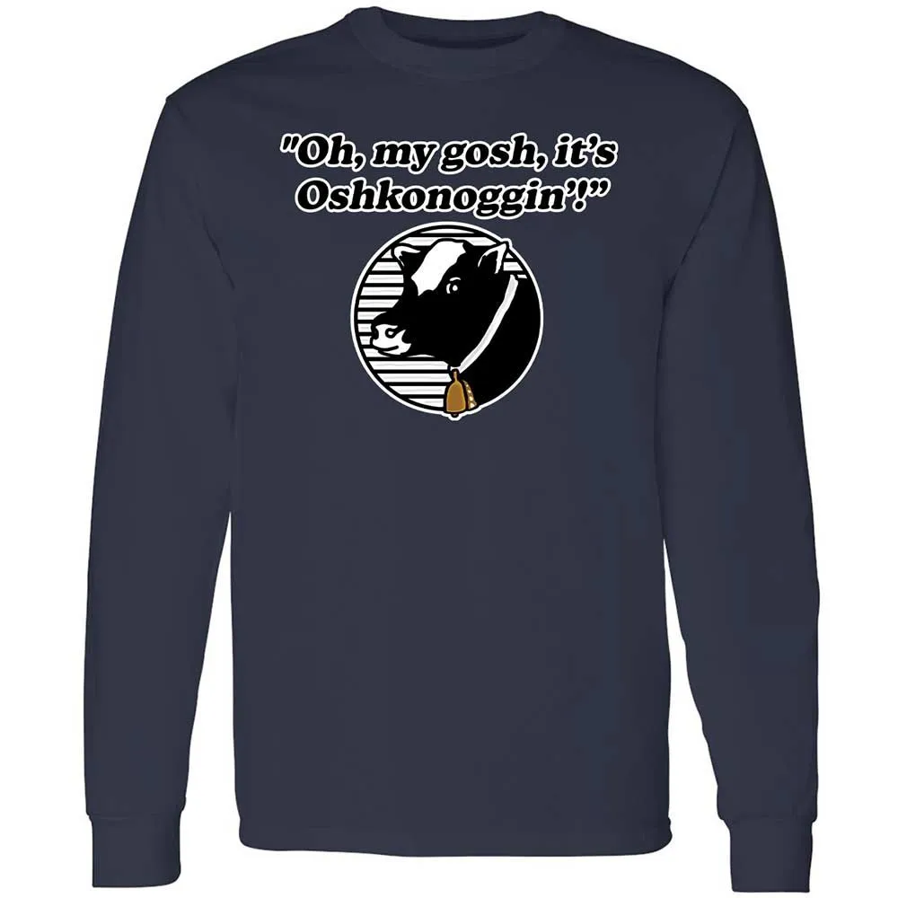 Long Sleeve T-Shirt - CGD6URKM - Navy - 2