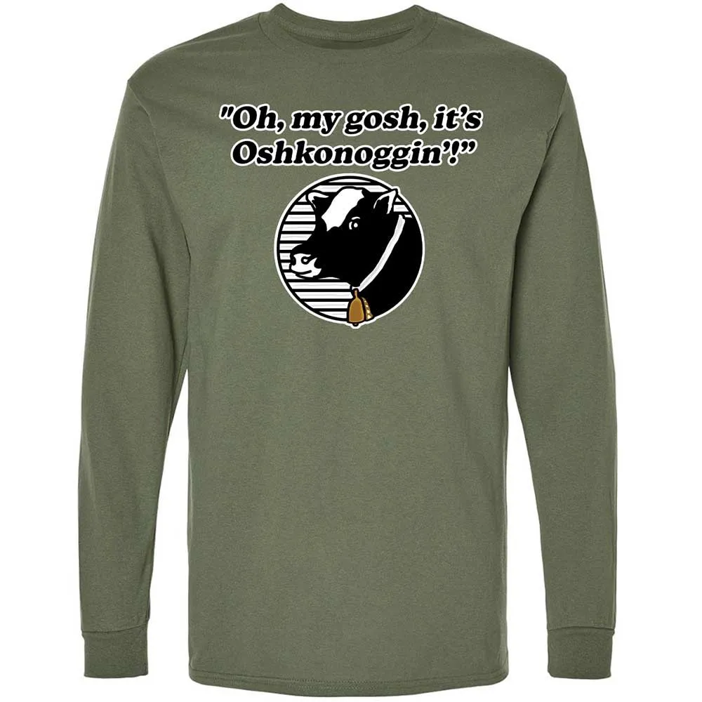 Long Sleeve T-Shirt - CGD6URKM - Military Green - 9
