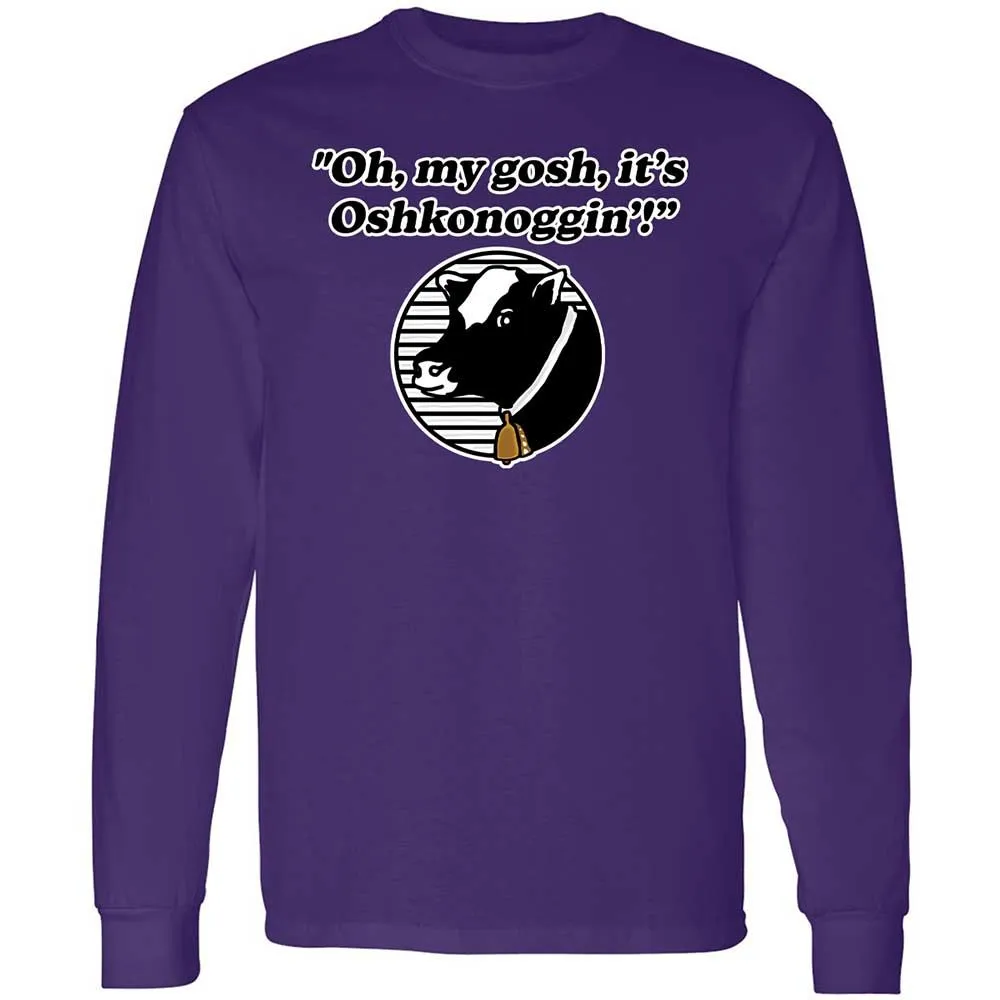 Long Sleeve T-Shirt - CGD6URKM - Purple - 12