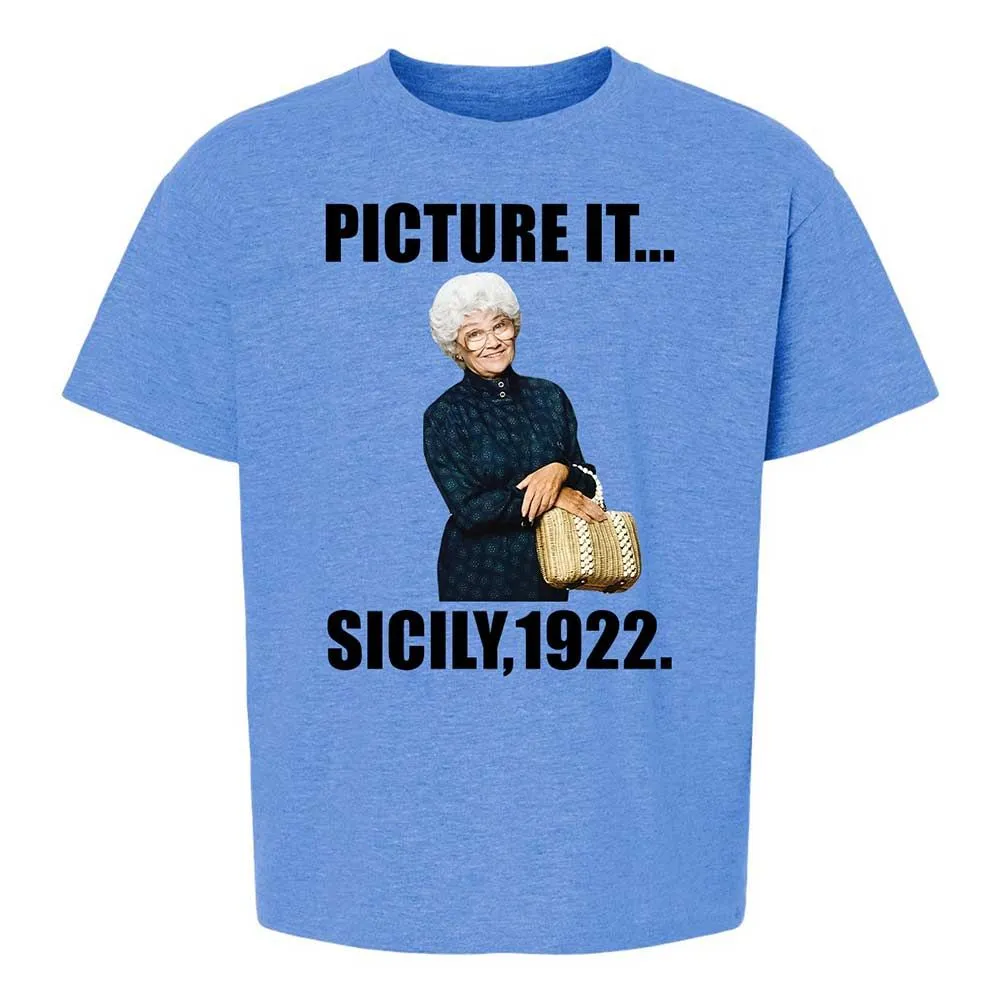 Kids T-Shirt - VTUMM8SK - Heather Royal - 14