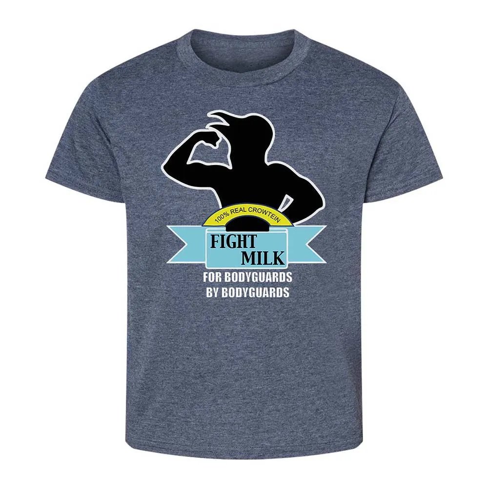 Kids T-Shirt - TE1HMBL6 - Heather Navy - 9