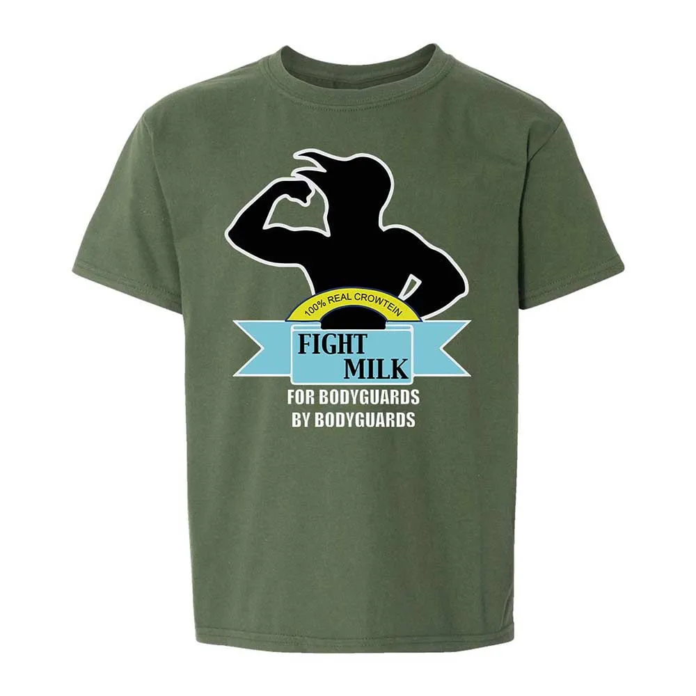 Kids T-Shirt - TE1HMBL6 - Military Green - 19