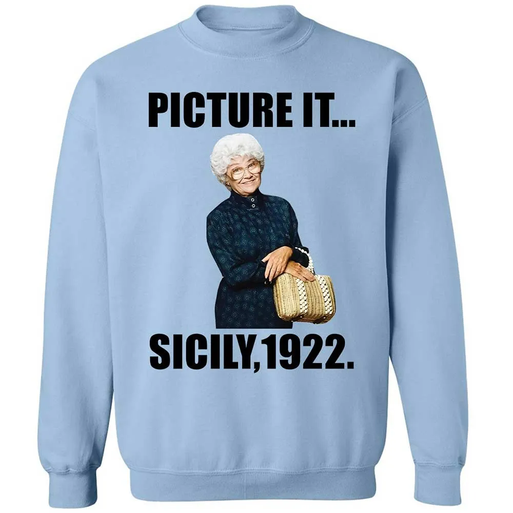 Classic Unisex Sweatshirt - DNN7KV7M - Light Blue - 4
