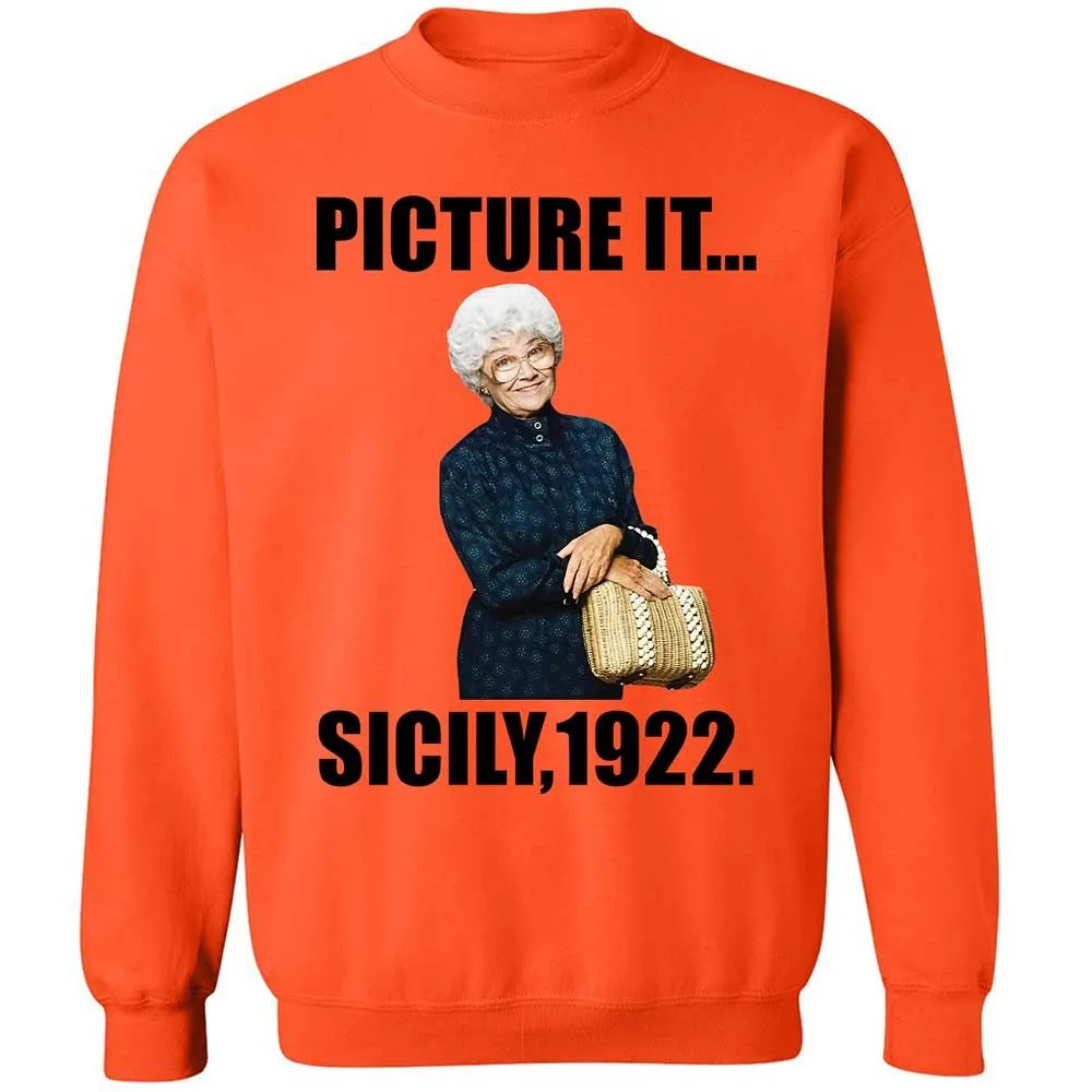 Classic Unisex Sweatshirt - DNN7KV7M - Orange - 12