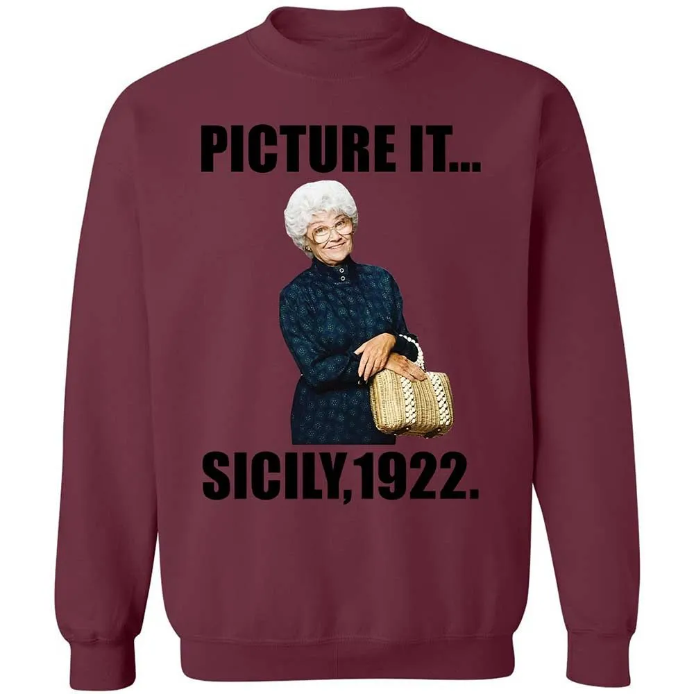 Classic Unisex Sweatshirt - DNN7KV7M - Maroon - 20