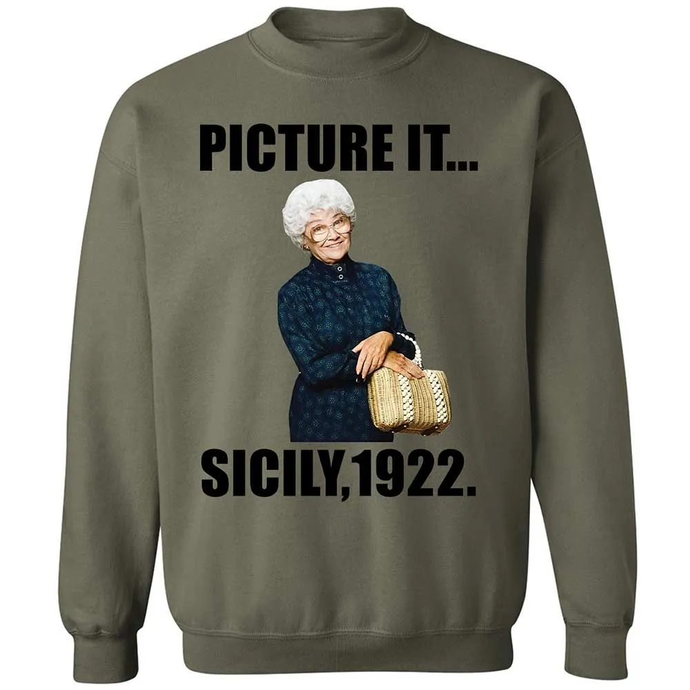 Classic Unisex Sweatshirt - DNN7KV7M - Military Green - 21