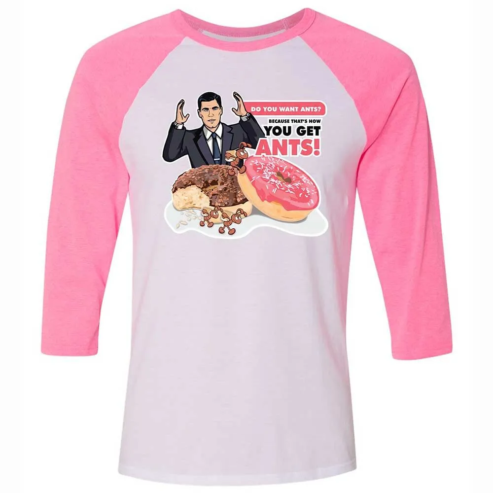Do you want ants - White/Neon Pink - 12