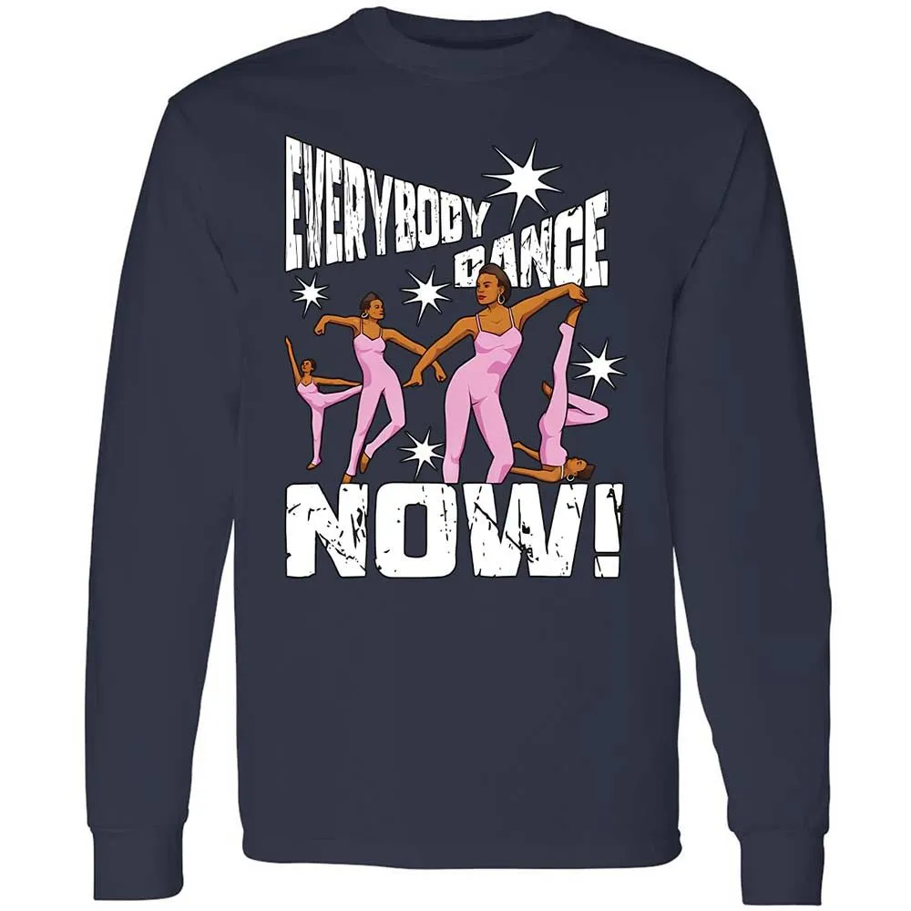 Long Sleeve T-Shirt - BKH5UZSN - Navy - 2