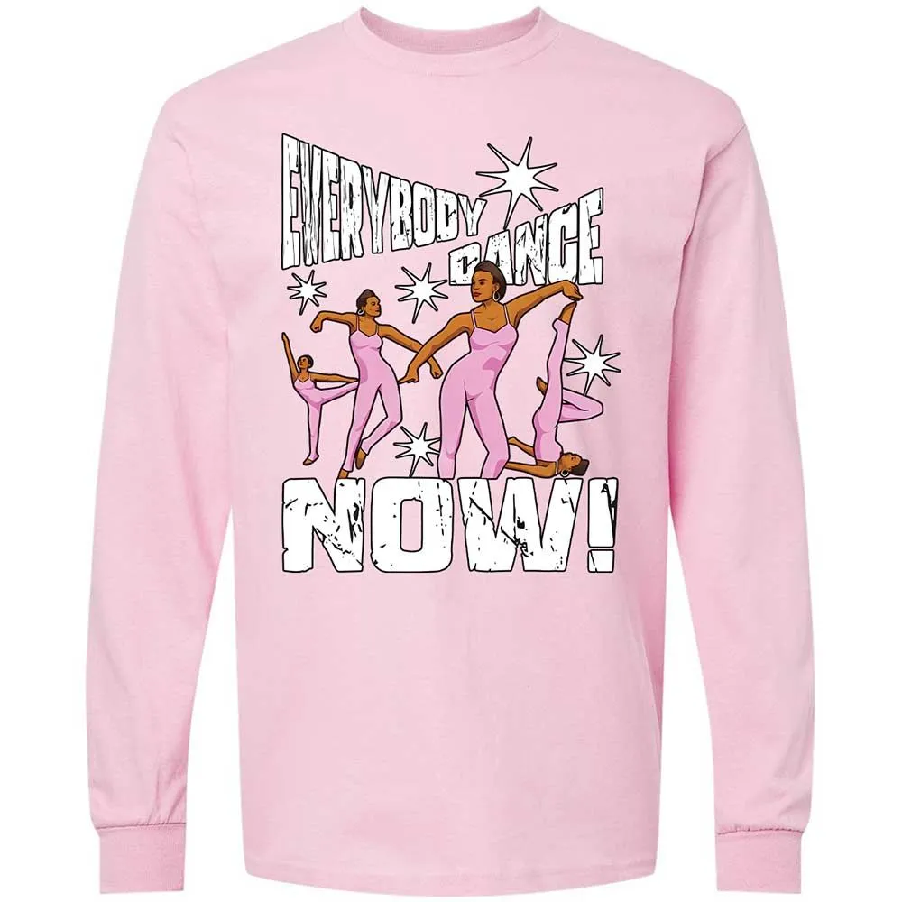 Long Sleeve T-Shirt - BKH5UZSN - Light Pink - 16