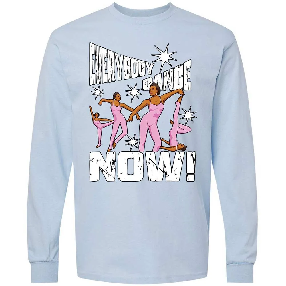 Long Sleeve T-Shirt - BKH5UZSN - Light Blue - 18