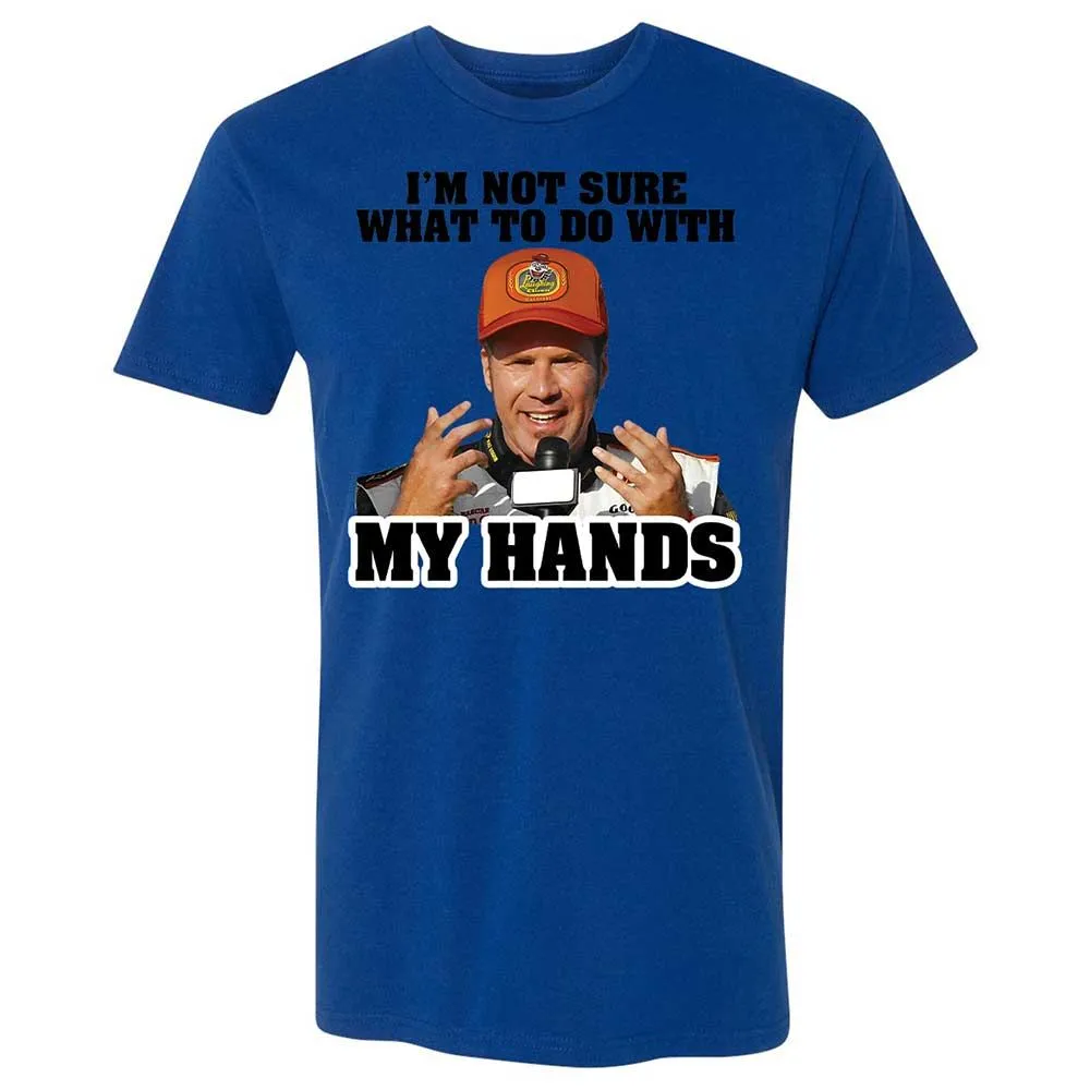 I'm Not Sure What To Do With My Hands - Royal - 3