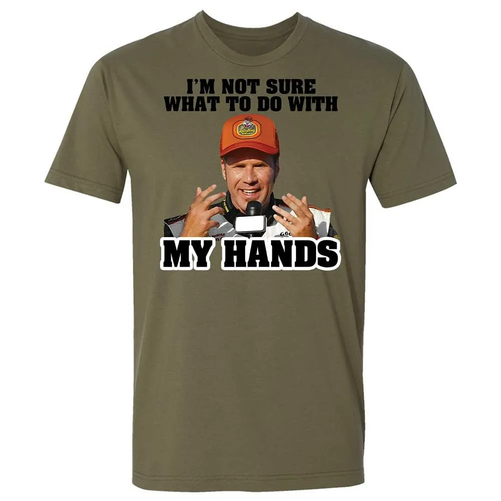 I'm Not Sure What To Do With My Hands - Military Green - 12