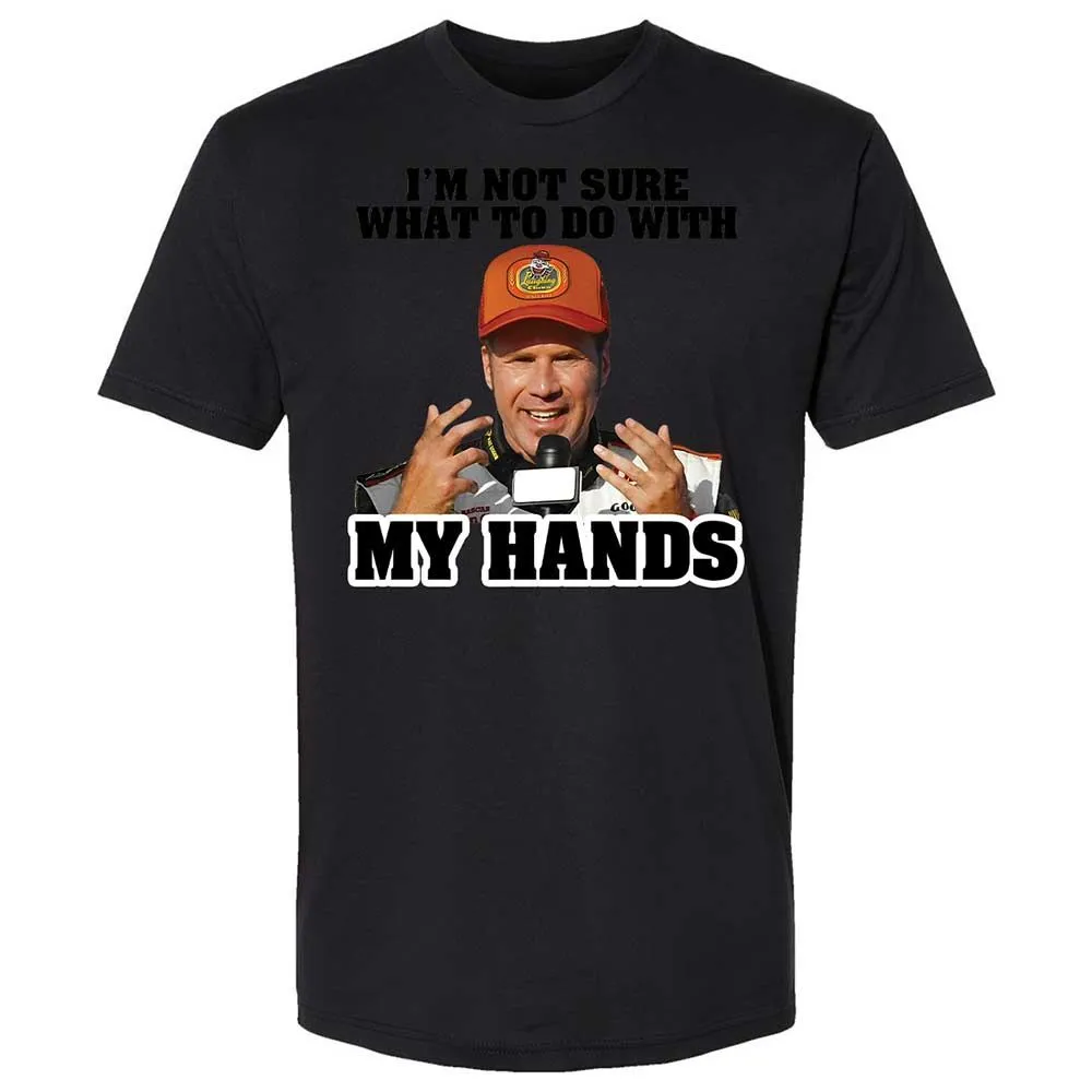 I'm Not Sure What To Do With My Hands - Black - 14