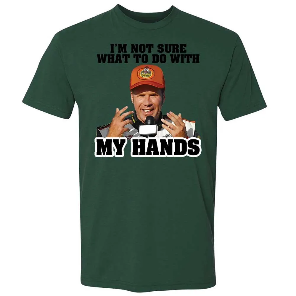 I'm Not Sure What To Do With My Hands - Forest Green - 16