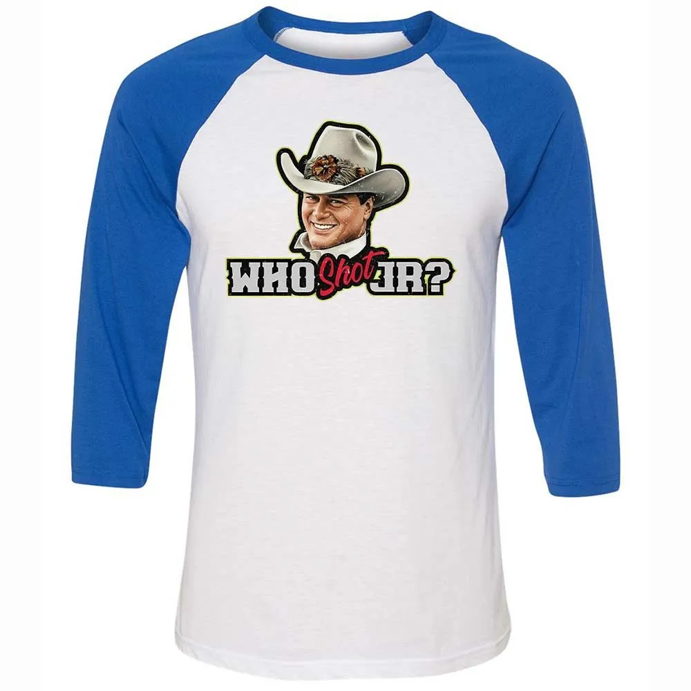Unisex 3/4 Baseball Tee - 3S8HMS8G - White/True Royal - 10