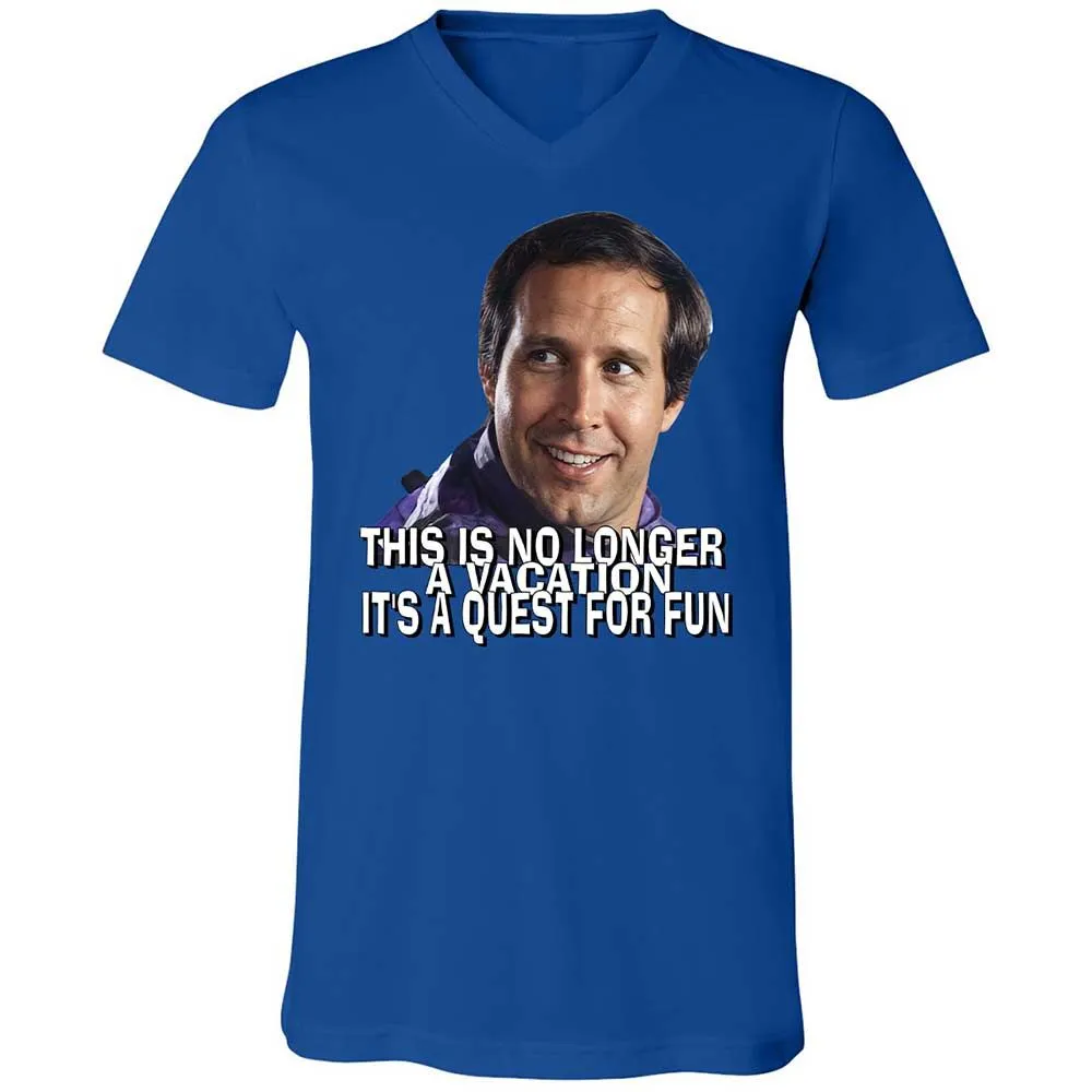 Unisex V-Neck T-Shirt - VEPEHNZD - True Royal - 3