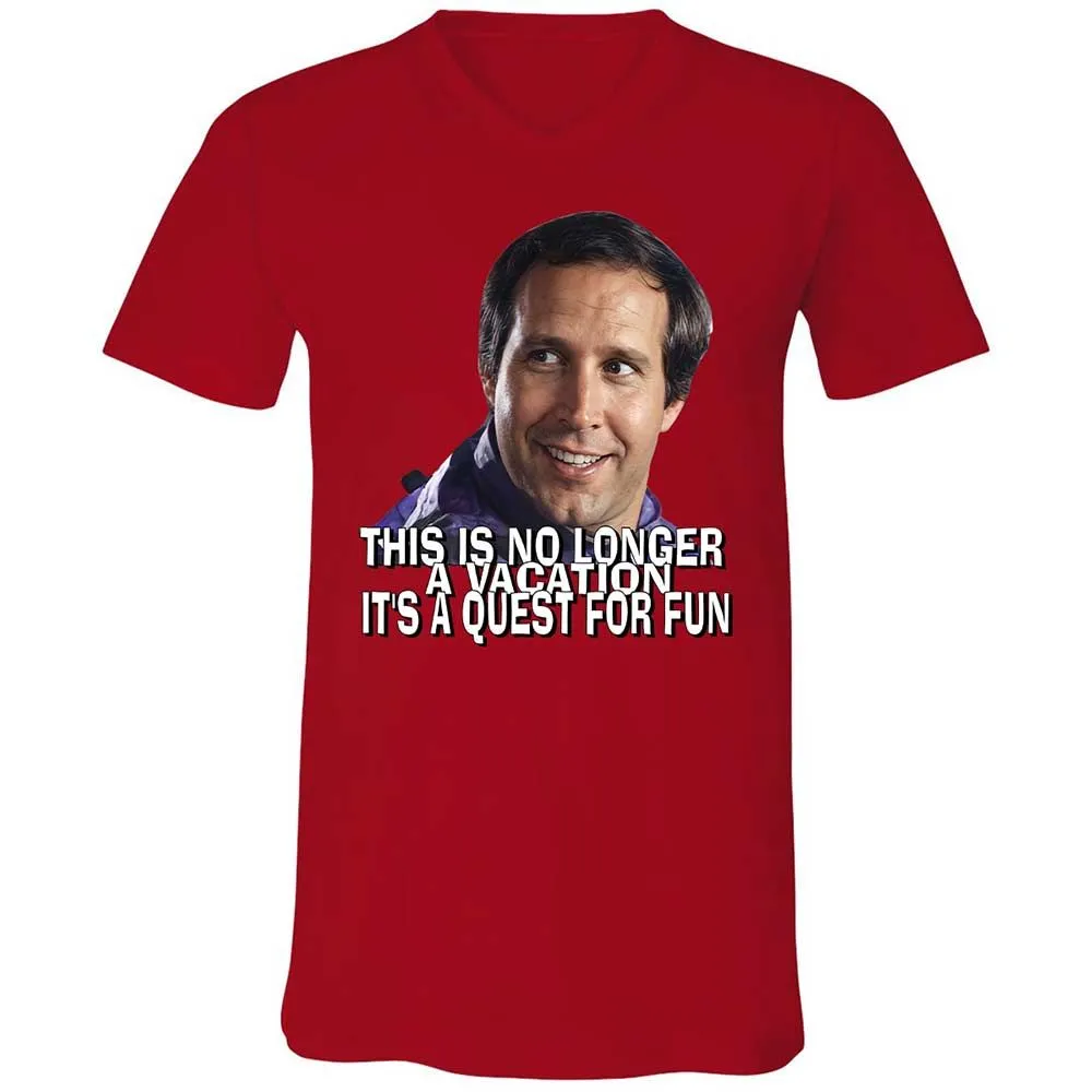 Unisex V-Neck T-Shirt - VEPEHNZD - Red - 5