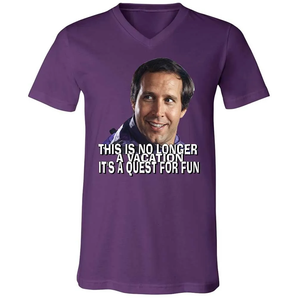 Unisex V-Neck T-Shirt - VEPEHNZD - Team Purple - 10