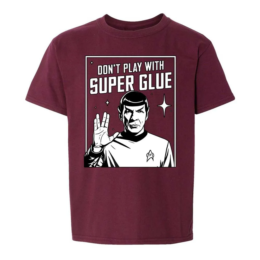 Kids T-Shirt - S6JZLSVS - Maroon - 14