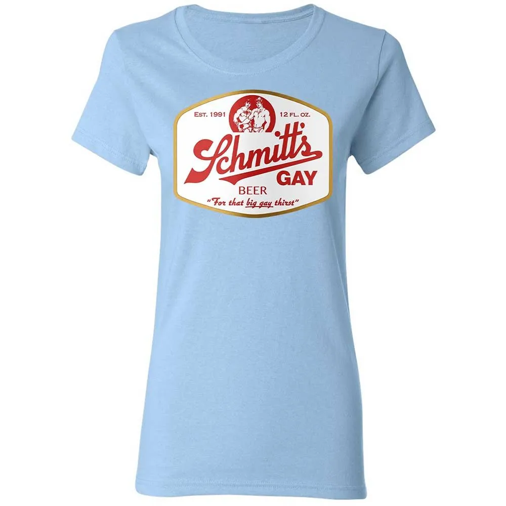 Schmitt's Gay Beer - Light Blue - 6